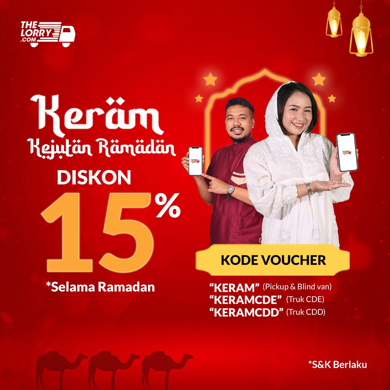 Sebar Kebaikan di Bulan Ramadhan Dengan Promo TheLorry!