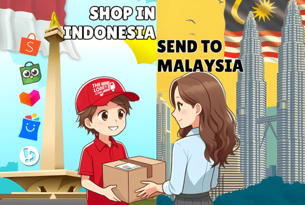 how to shop in indonesia and send to malaysia