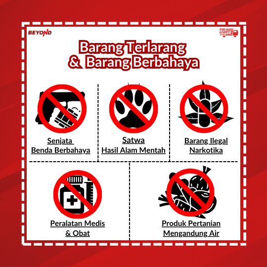 barang terlarang dan barang berbahaya