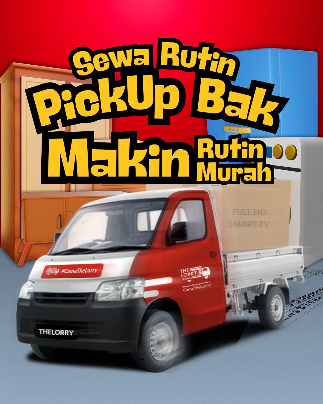 Sewa Pick Up Bak Rutin